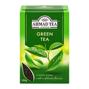 Trà Xanh Lá Rời, Green Tea Loose Leaf, Classic Blend, 3.52 oz (100g) - AHMAD TEA
