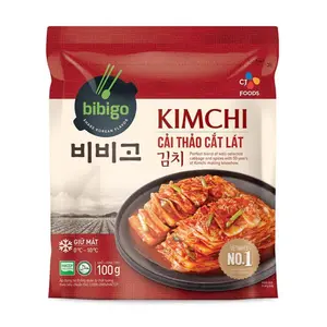 Kim Chi Cải Thảo Cắt Lát, Sliced Kimchi (100g) - BIBIGO