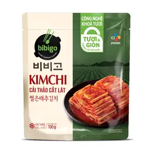 Kim Chi Cải Thảo Cắt Lát, Sliced Kimchi (100g) - BIBIGO