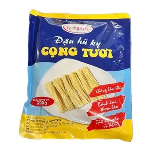 Đậu Hũ Ky Cọng Tươi - Fresh Tofu Skin Sticks (200g) - VI NGUYEN
