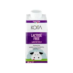 Sữa Bò Ít Béo, Low Fat Milk, Lactose Free (200ml) - KOITA
