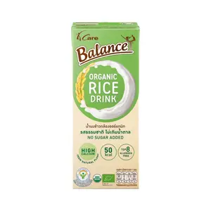 Sữa Gạo Hữu Cơ Không Đường, Organic Rice Milk, No Sugar Added (180ml) - 4CARE BALANCE
