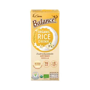 Sữa Gạo Hữu Cơ Hương Vani, Organic Rice Drink, Vanilla (180ml) - 4CARE BALANCE