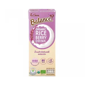 Sữa Gạo Tím Hữu Cơ, Organic Rice Berry Drink (180ml) - 4CARE BALANCE