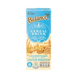 Sữa Hạt Ngũ Cốc Không Đường, Cereal Drink, Unsweetened (180ml) - 4CARE BALANCE