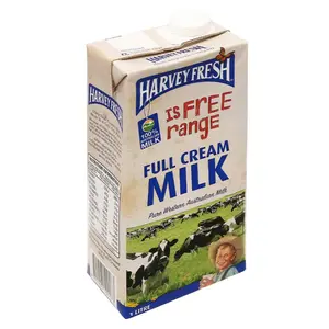 Sữa Tiệt Trùng Nguyên Kem, Full Cream Milk (1L) - HARVEY FRESH