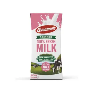 Sữa Tươi Tiệt Trùng Tách Béo, Skimmed Milk (200ml) - AVONMORE