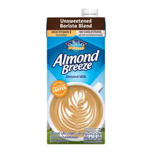 Sữa Hạnh Nhân Cho Pha Chế, Almond Breeze Almond Milk, Unsweetened Barista Blend (946ml) - BLUE DIAMOND ALMONDS