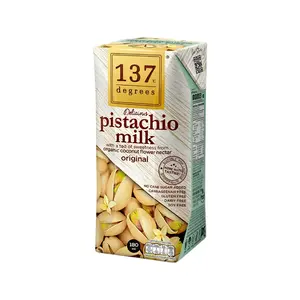 Sữa Hạt Dẻ Cười Mật Dừa, Pistachio Milk with Organic Coconut Flower Nectar Original (180ml) - 137 DEGREES