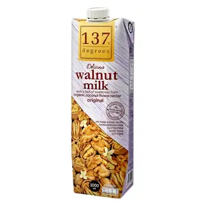 Sữa Hạt Óc Chó Mật Dừa, Walnut Milk with Organic Coconut Flower Nectar Original (1000ml) - 137 DEGREES