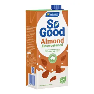 Sữa Hạnh Nhân Không Đường, So Good, Almond Milk, Unsweetened (1L) - SANITARIUM