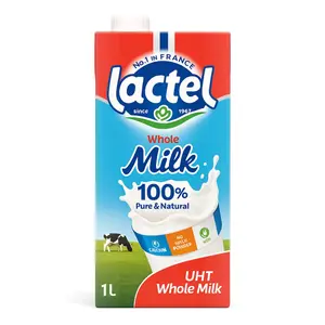 Sữa Bò Nguyên Kem, 100% Cow`s Milk, UHT Whole Milk (1L) - LACTEL
