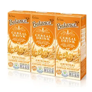 Lốc Sữa Hạt Ngũ Cốc, Cereal Drink, Original, 3 Hộp (540ml) - 4CARE BALANCE