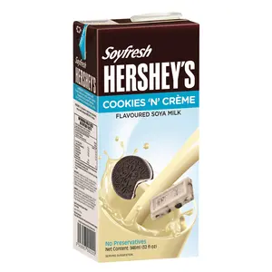 Sữa Đậu Nành Vị Cookie, Soyfresh, Cookies N Crème Flavoured Soya Milk, 32 fl oz (946ml) - HERSHEY'S
