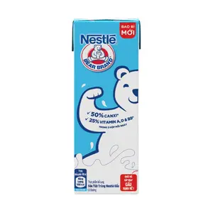 Sữa Tiệt Trùng Có Đường, Bear Brand, Pasteurized Milk (180ml) - NESTLE