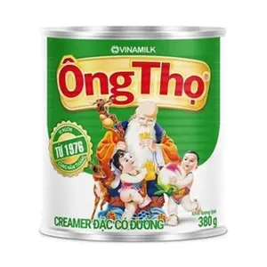 Creamer Đặc Có Đường Ông Thọ Xanh Lá, Sweetened Condensed Creamer, Green (380g) - VINAMILK