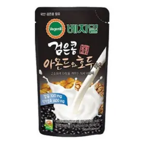 Sữa Đậu Đen Óc Chó Hạnh Nhân Vegemil, Black bean Almond & Walnut Soy (190ml) - VEGEMIL