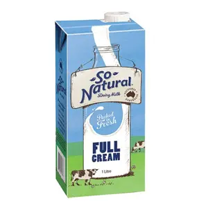 Sữa Tươi Tiệt Trùng Nguyên Kem Úc, Full Cream Dairy Milk (1L) - SO NATURAL