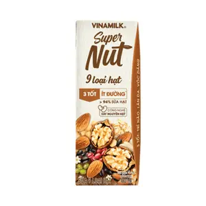 Sữa 9 Loại Hạt Ít Đường, Super Nut, Mixed Nut Milk, Less Sugar (180ml) - VINAMILK