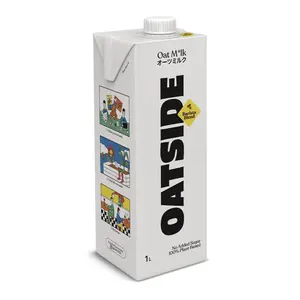 Sữa Yến Mạch Không Đường, Oat Milk, Barista Blend, No Added Sugar (1L) - OATSIDE