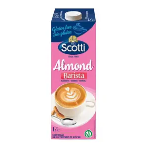 Sữa Hạnh Nhân Ít Đường Cho Pha Chế, Barista Almond Milk, Low Sugar (1L) - RISO SCOTTI