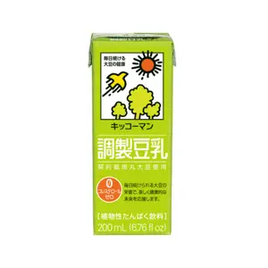 Sữa Đậu Nành Truyền Thống, Original Soy Milk, 6.76 fl oz (200ml) - KIKKOMAN