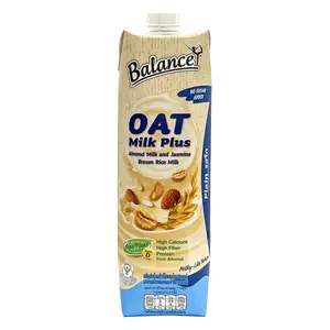 Sữa Yến Mạch Hạnh Nhân Gạo Nâu, Oat Milk Plus, Almond Milk & Jasmine Brown Rice Milk, Plain, No Sugar Added (1L) - 4CARE BALANCE