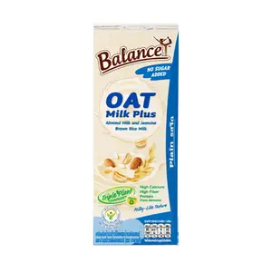 Sữa Yến Mạch Hạnh Nhân Gạo Nâu, Oat Milk Plus, Almond Milk & Jasmine Brown Rice Milk, Plain, No Sugar Added (180ml) - 4CARE BALANCE