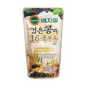 Sữa Đậu Nành Đậu Đen & 16 Loại Ngũ Cốc, Premium Soymilk, Black Bean & 16-Grain (190ml) - VEGEMIL