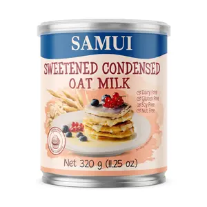 Sữa Đặc Thuần Chay Yến Mạch, Sweetened Condensed Oat Milk, Dairy Free, 11.25 oz (320g) - SAMUI