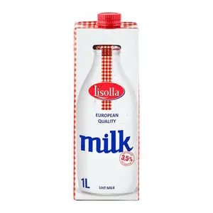 Sữa Tươi Tiệt Trùng Nguyên Kem, European Quality UHT Milk, 3.5% Fat (1L) - LISOLLA