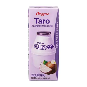 Sữa Khoai Môn, Taro Flavored Milk Drink, 6.8 fl oz (200ml) - BINGGRAE