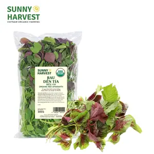 Rau Dền Tía Hữu Cơ - USDA Organic Red Amaranth (300g) - SUNNY HARVEST