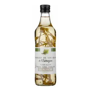 Giấm Rượu Trắng Tarragon, White Wine Vinegar with Tarragon (500ml) - BEAUFOR