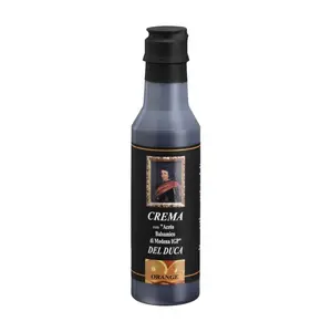 Giấm Kem Vị Cam, Crema con Aceto Balsamico di Modena IGP, Orange (250ml) - DEL DUCA