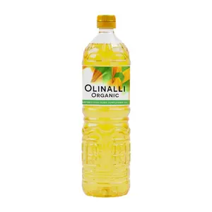 Dầu Hướng Dương Vitamin E Hữu Cơ, Organic High Oleic Sunflower Oil Refined, for Frying (1L) - OLINALLI