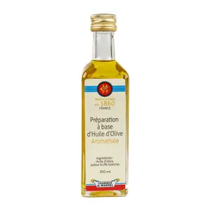 Dầu Oliu Nấm Truffle Trắng, Preparation a Base D`Huile D`Olive, Aromatisee, White Truffle Oil (250ml) - CHAMBON & MARREL