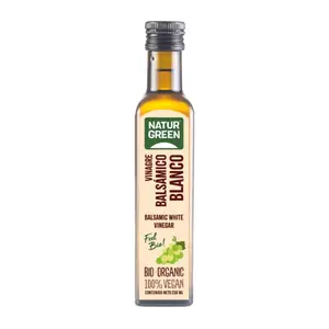 Giấm Balsamic Trắng Hữu Cơ, Bio Balsamic White Vinegar (250ml) - NATURGREEN