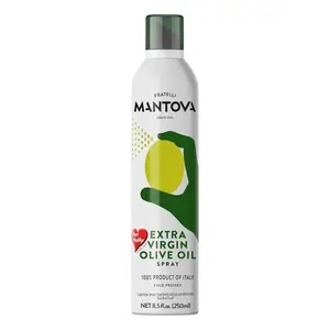 Dầu Oliu Tinh Khiết Dạng Xịt, Extra Virgin Olive Oil Spray, Cold Pressed, 8.5 fl oz (250ml) - FRATELLI MANTOVA