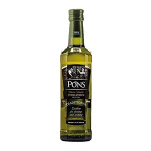 Dầu Oliu Tinh Khiết Ép Lạnh, Extra Virgin Olive Oil, Traditional (500ml) - PONS
