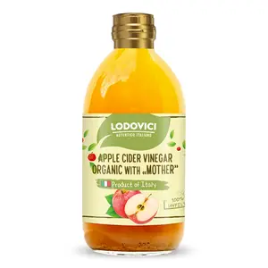 Giấm Táo Hữu Cơ Có Giấm Cái, Apple Cider Vinegar Organic with Mother (500ml) - LODOVICI
