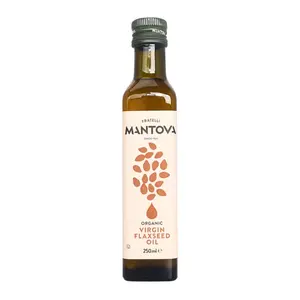 Dầu Hạt Lanh Nguyên Chất Hữu Cơ, Organic Virgin Flaxseed Oil (250ml) - FRATELLI MANTOVA