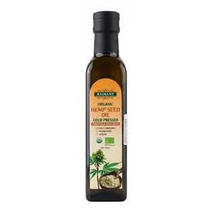 Dầu Hạt Gai Dầu Hữu Cơ Ép Lạnh, Organic Cold-Pressed Hemp Seed Oil (250ml) - RADIANT