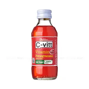 Nước Lựu Vitamin C, C Vitt Pomegranate, Less Sugar (140ml) - HOUSE OSOTSPA FOODS