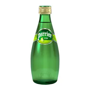 Nước Khoáng Có Ga Hương Chanh Xanh, Carbonated Mineral Water, Lime (33cl) - PERRIER