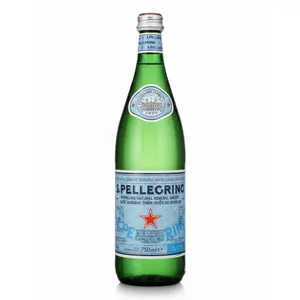 Nước Khoáng Có Ga, Sparkling Natural Mineral Water, Glass Bottle (750ml) - SAN PELLEGRINO