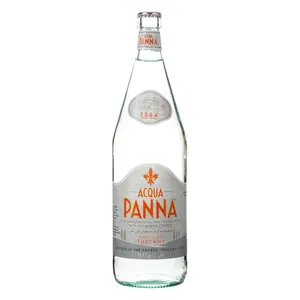 Nước Khoáng Thiên Nhiên Không Ga, Natural Spring Water, Glass Bottle (1L) - ACQUA PANNA