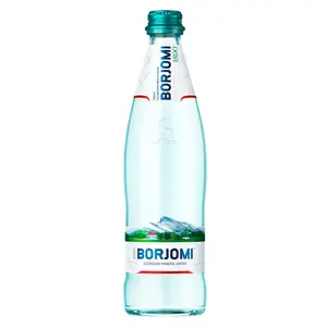 Nước Khoáng Georgia, Georgian Mineral Water, Glass Bottle (500ml) - BORJOMI