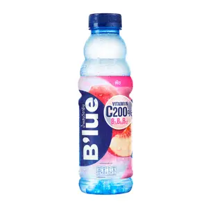 Nước Uống Vị Đào Ít Đường, B`lue, Vitamin-Infused Water, Peach (500ml) - SAPPE