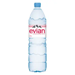 Nước Khoáng Thiên Nhiên Không Ga, Still Natural Mineral Water, PET Bottle (1500ml) - EVIAN